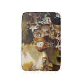 Tapis De Bain Royaume pacifique Biche animal classique (Devant (Vertical))