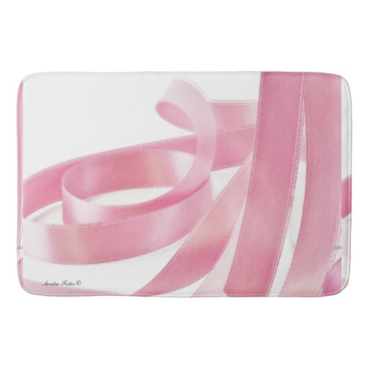 Tapis De Bain Ruban rose (Devant)