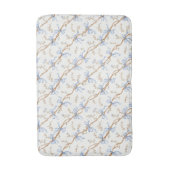 Tapis De Bain Rubans Bleus Crème (Devant (Vertical))