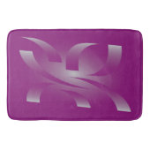 Tapis De Bain Rubans magenta (Devant)