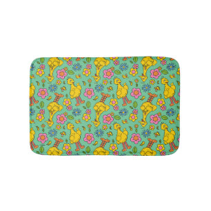 Tapis De Bain Rue Sésame Big Bird & Little Bird Motif