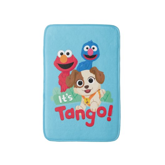 Tapis De Bain Rue Sésame | C'est Tango avec Elmo & Grover (Devant (Vertical))