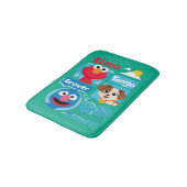 Tapis De Bain Rue Sésame | Elmo, Tango, & Grover Park Graphic (Angle)