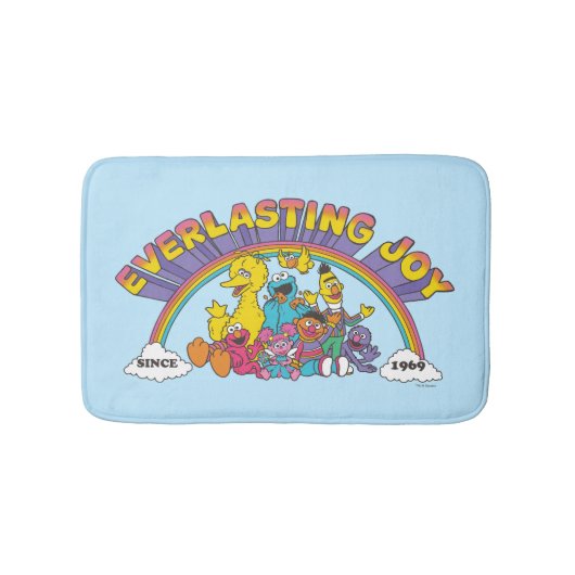 Tapis De Bain Rue Sésame | Joie durable depuis 1969 (Devant)