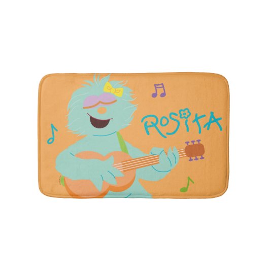Tapis De Bain Rue Sésame | Rosita Jouer de la guitare (Devant)