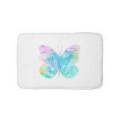 Tapis De Bain Rug de bain à papillon d'aquarelle (Devant)