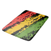 Tapis De Bain Rugged Rasta rayures Design Bain Mat (Angle)