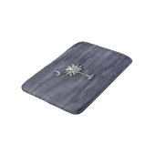 Tapis De Bain Russe Caroline du Sud Palmetto et Lune (Angle)