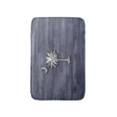 Tapis De Bain Russe Caroline du Sud Palmetto et Lune (Devant (Vertical))