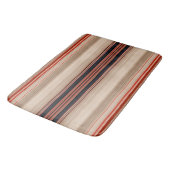Tapis De Bain Rust Orange Moderne (Angle)