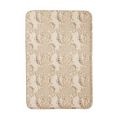Tapis De Bain Rustic Antique Musical Notes (Devant (Vertical))