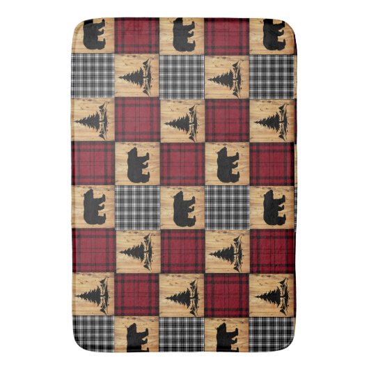 Tapis De Bain Rustic Buffalo (devant Vertical)