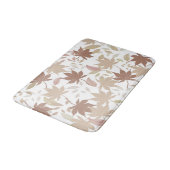 Tapis De Bain Rustique Botanique Feuille Motif Automne Automne A (Angle)