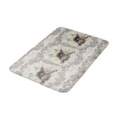 Tapis De Bain rustique chic pays botanique nid (Angle)