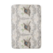Tapis De Bain rustique chic pays botanique nid (Devant (Vertical))