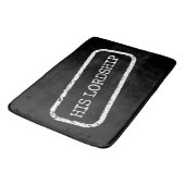 TAPIS DE BAIN "SA SEIGNEUR" (Angle)