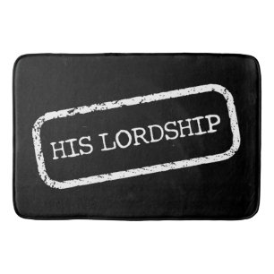 TAPIS DE BAIN "SA SEIGNEUR"