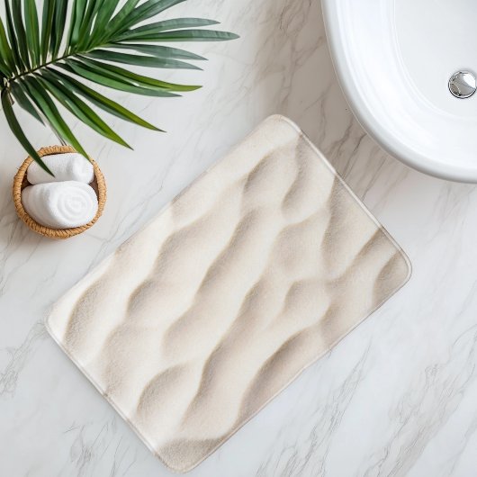 Tapis De Bain Sable de Plage Imitation