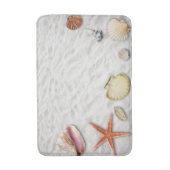Tapis De Bain Sable et coquillages (Devant (Vertical))