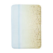 Tapis De Bain Sable et mer Calme Côté (Devant (Vertical))