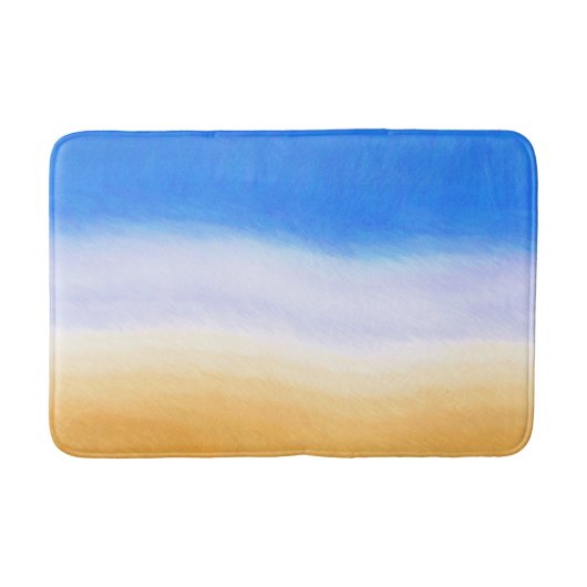 Tapis De Bain Sable et Surf (Devant)