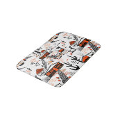 Tapis De Bain Sable sans transparence paysage de sable maisons n (Angle)