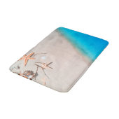 Tapis De Bain Sable Tropical Beach Starfish (Angle)
