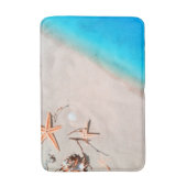 Tapis De Bain Sable Tropical Beach Starfish (Devant (Vertical))