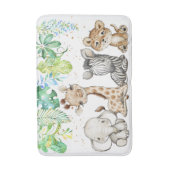 Tapis De Bain Safari Bébé Animaux Enfants (Devant (Vertical))