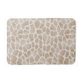 Tapis De Bain Safari Chic Giraffe Imprimer Mat Bain. (Devant)