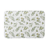 Tapis De Bain Sage Green Watercolor Olives (Devant)