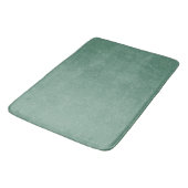 Tapis De Bain Sage moderne Mat de bain vert et blanc (Angle)