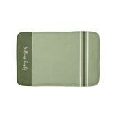Tapis De Bain Sage Muté tendance - Stripes Bain Mat (Devant)