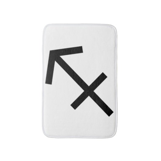 Tapis De Bain Sagittaire (Devant (Vertical))