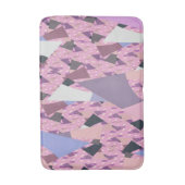 TAPIS DE BAIN SAILS ABSTRAIT (Devant (Vertical))