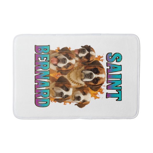 Tapis De Bain Saint Bernard (Devant)