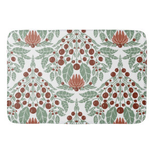Tapis De Bain Saint-Jacques Vintage-botanique Art nouveau