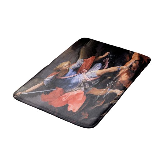 Tapis De Bain Saint Michael L'Archange Quis ut Deus (Angle)