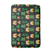 Tapis De Bain Saint patrick jour celtique, irish drôle motif (Devant (Vertical))