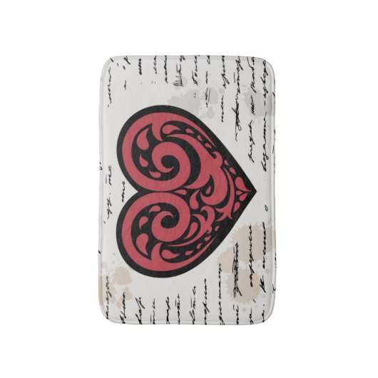Tapis De Bain Saint-Valentin 2 (Devant (Vertical))