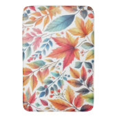 Tapis De Bain Saison Automne Motif Feuilles Automne (devant Vertical)