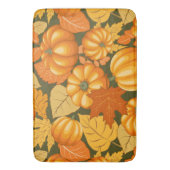 Tapis De Bain Saison d'automne Halloween Citrouille Motif (devant Vertical)