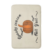 Tapis De Bain saison éffrayante automne yall (Devant (Vertical))