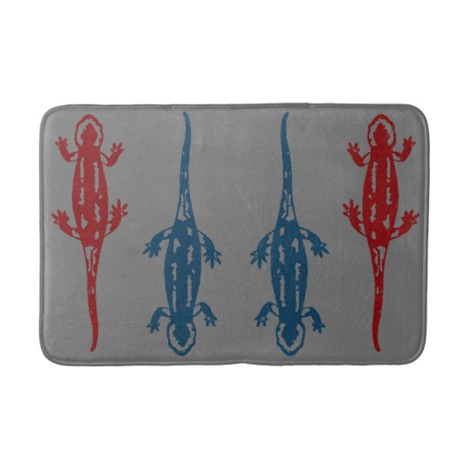 Tapis De Bain Salamander Lizard Reptiles (Devant)