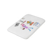 Tapis De Bain Salle de bain de café du bon matin (Angle)