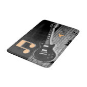 Tapis De Bain salle de bain de guitare de musique (Angle)