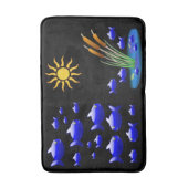 Tapis De Bain Salle de bain de poisson (Devant (Vertical))