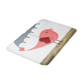 Tapis De Bain Salle de bain d'oiseaux (Angle)