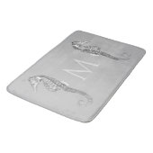 Tapis De Bain Salle de bain marine moderne (Angle)