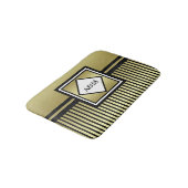Tapis De Bain Salle de bain monogramme (Angle)